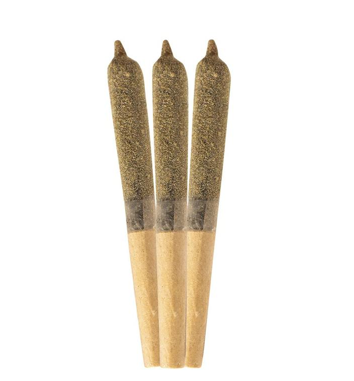 Weed Me Max- Taster Trio Infused Pre-Roll Hybrid 36- 40.2%- 3x0.5g