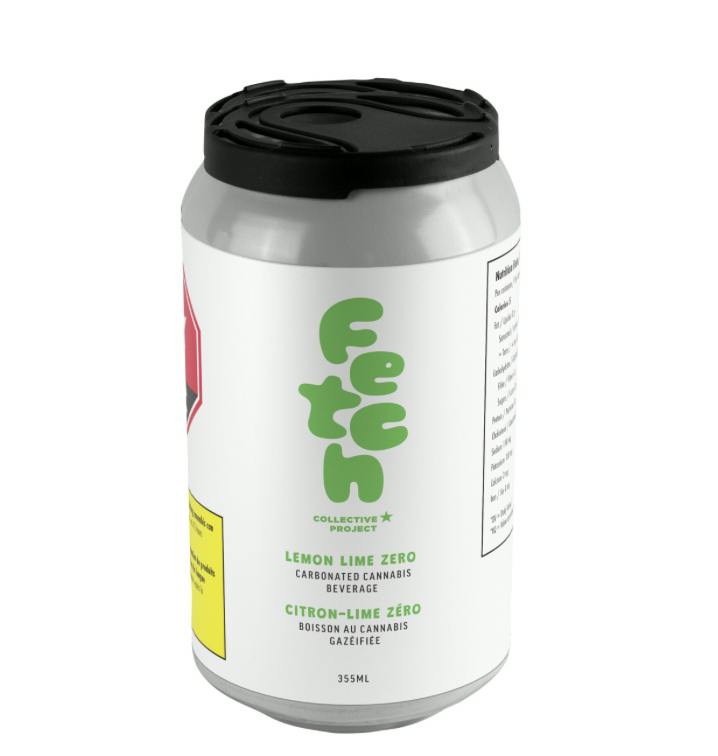 Fetch- Lemon Lime Zero Hybrid- 355ml