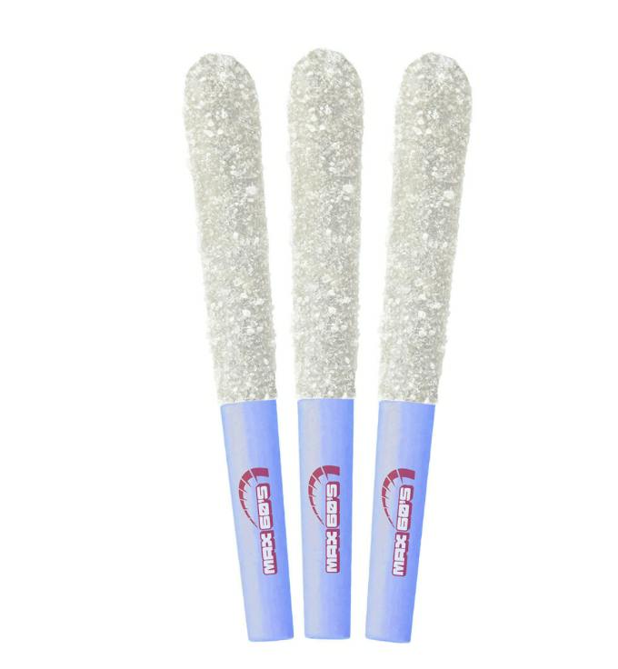 Chillbilly- Max 60's Triple Diamond Infused Pre-Roll Blue Lemonade Sativa 63.4%- 3x0.5g