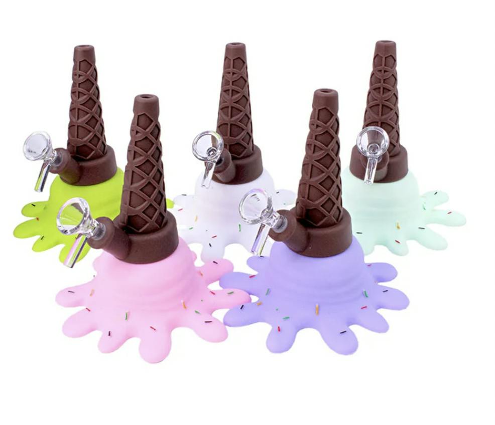 Silicone Ice Cream Pipe - 6"