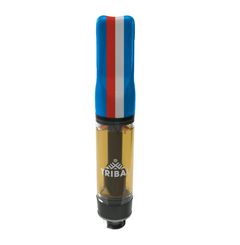 Tribal- GT Live Resin 510 Vape Indica 81.4%- 1g