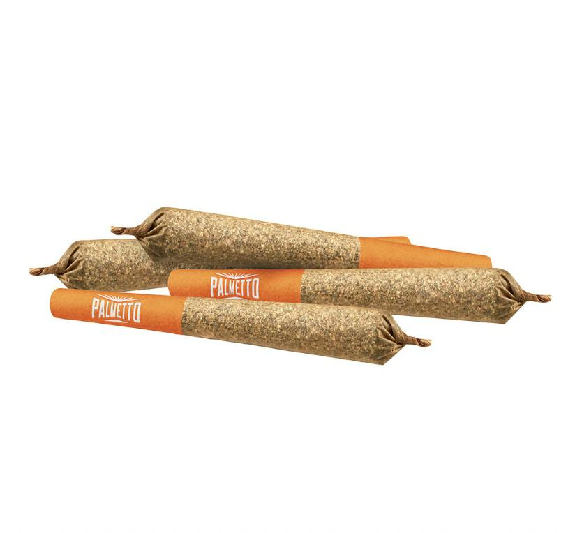 Palmetto- Colitas (Orange Bud) Pre-Roll Hybrid (S) 26%- 4x0.5g