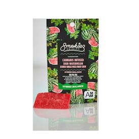 Watermelon Sour Hybrid Gummies - 100mg by Smokiez