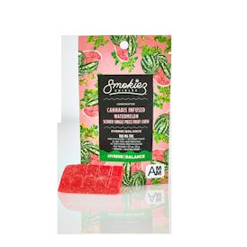 Watermelon Sweet Hybrid Gummies - 100mg by Smokiez