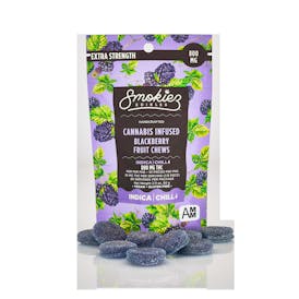Blackberry Sweet Indica Gummies - 800mg by Smokiez