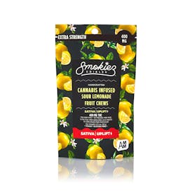 Lemonade Sour Gummies - 400mg by Smokiez