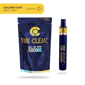 Golden Goat AIO Vape - .5g by The Clear