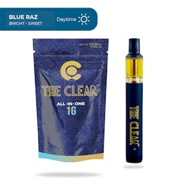 Blue Raz AIO - 1g by The Clear