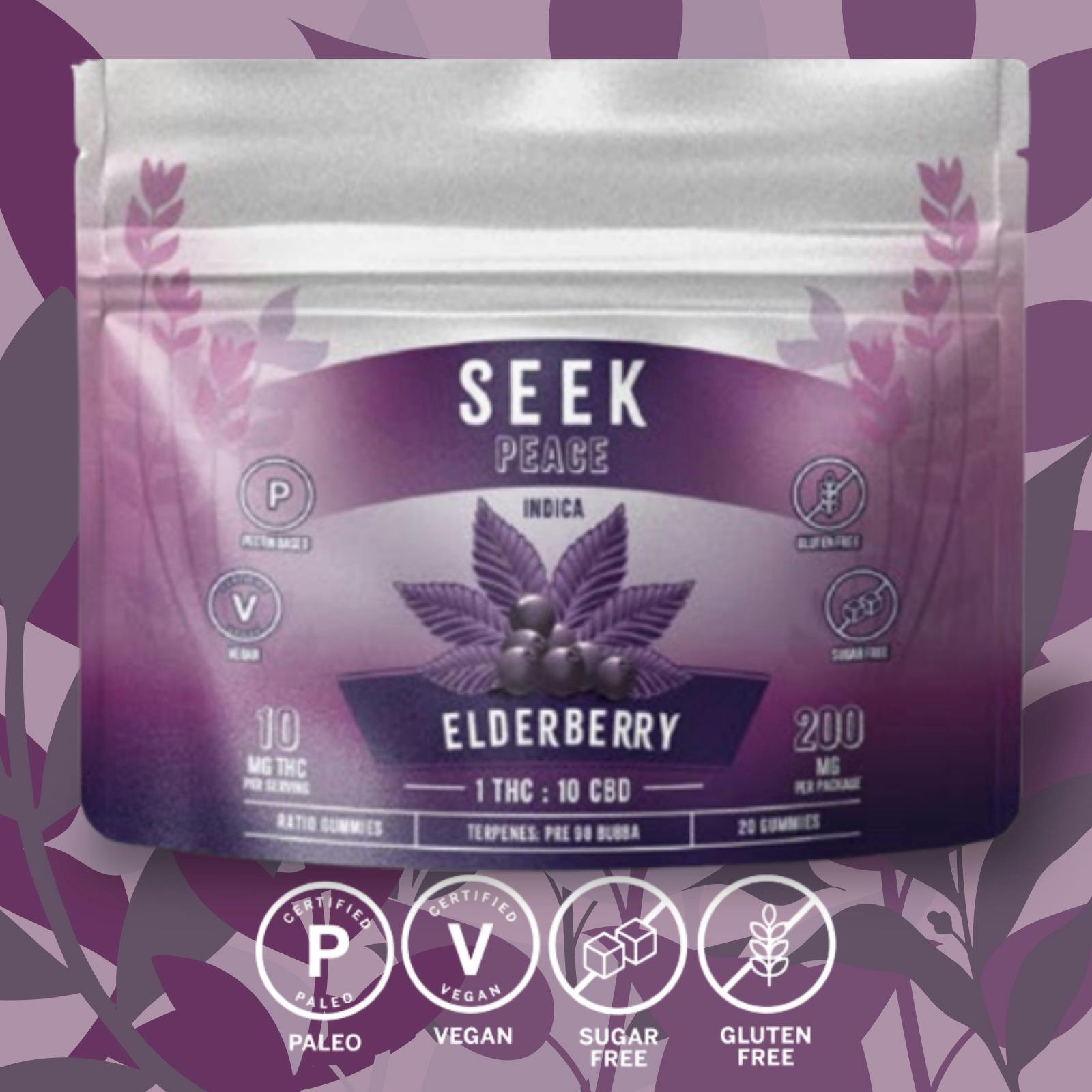 Eldeberry 1:10 THC:CBD Gummies