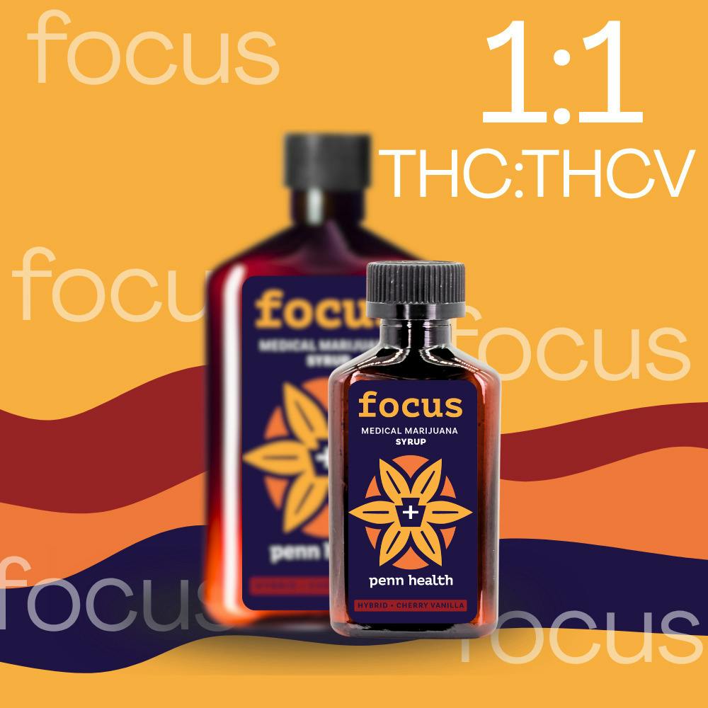 Cherry Vanilla Focus Syrup [1:1 THC:THCV]