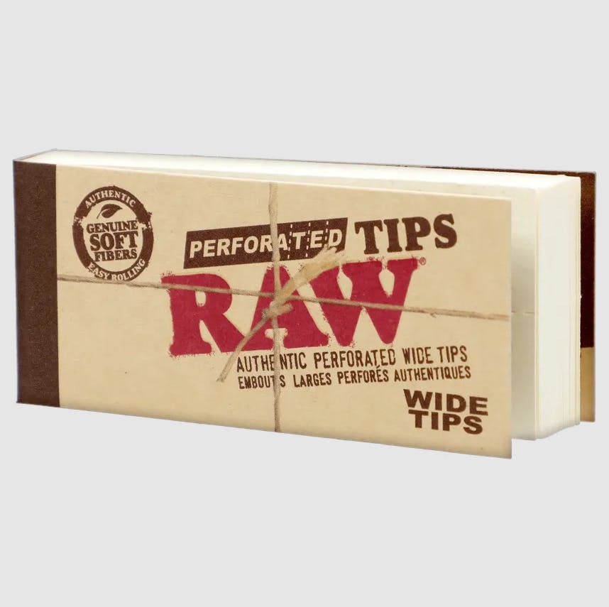 Raw Perforated Wide Tips
