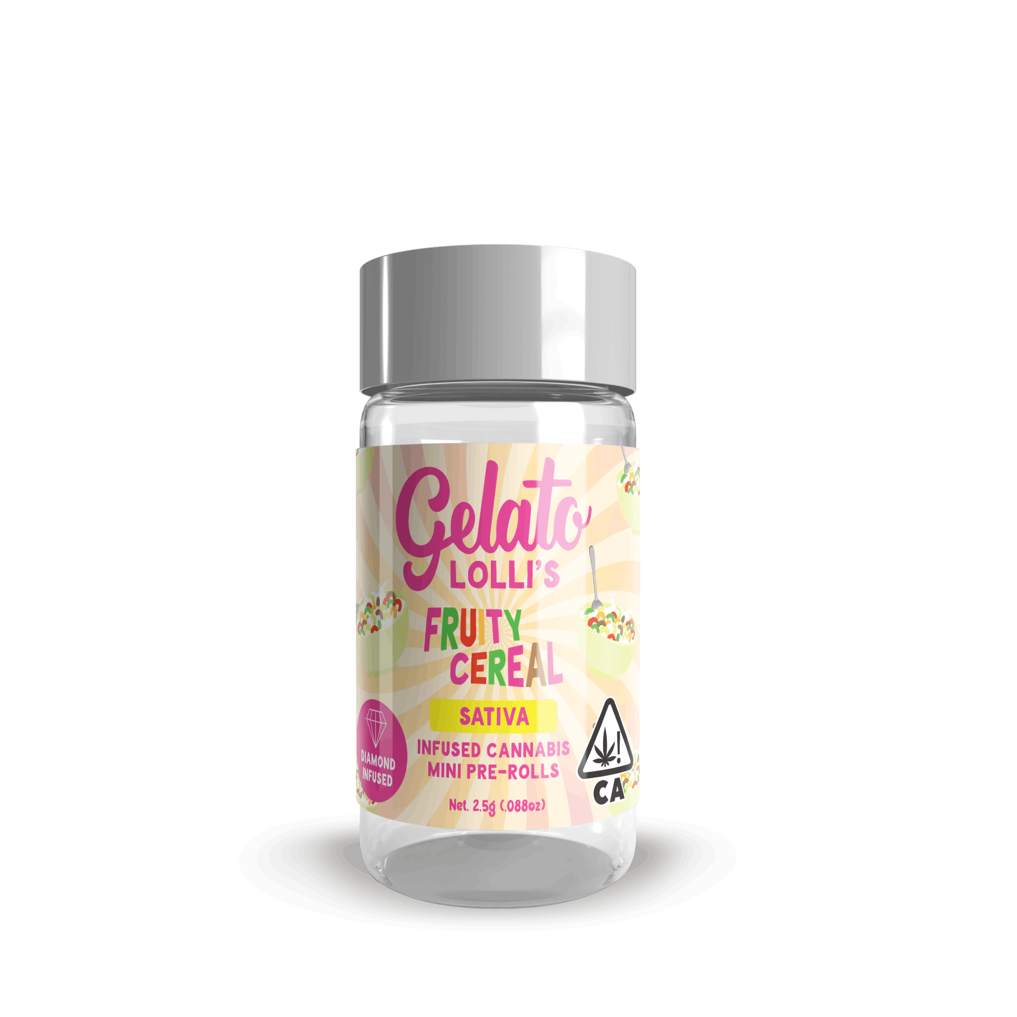 FRUITY CEREAL 3G 5PK INFUSED PREROLL