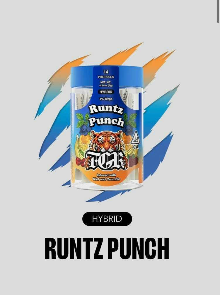 TGR - RUNTZ PUNCH .5G 14PK