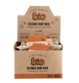 BIO Natural Beeswax Hemp Wick 3.5ft