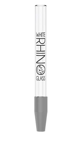 White Rhino Quartz Straw