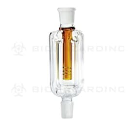 Ash catcher - Inline Four Handle - Amber 7" - 19mm/19mm - 180°