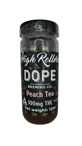Dope Brewing Peach Tea 100mg THC