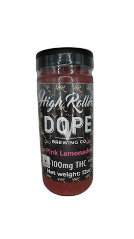High Rollers Pink Lemonade 100mg THC