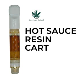 AR Hot Sauce 1g Cured Resin Cart Hybrid Indica