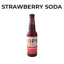 Dope Brewing Strawberry Soda 100mg THC
