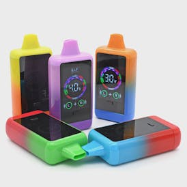 ELF Canndual Pro Adjustable Voltage DUAL 510 Thread Battery