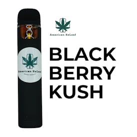 AR Blackberry Kush Disposable CART .5g Indica