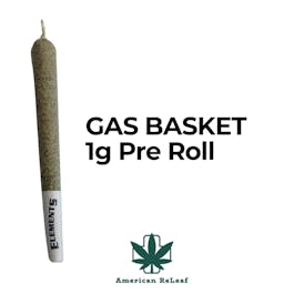 Pre Roll 1g AR Gas Basket Hybrid Indica