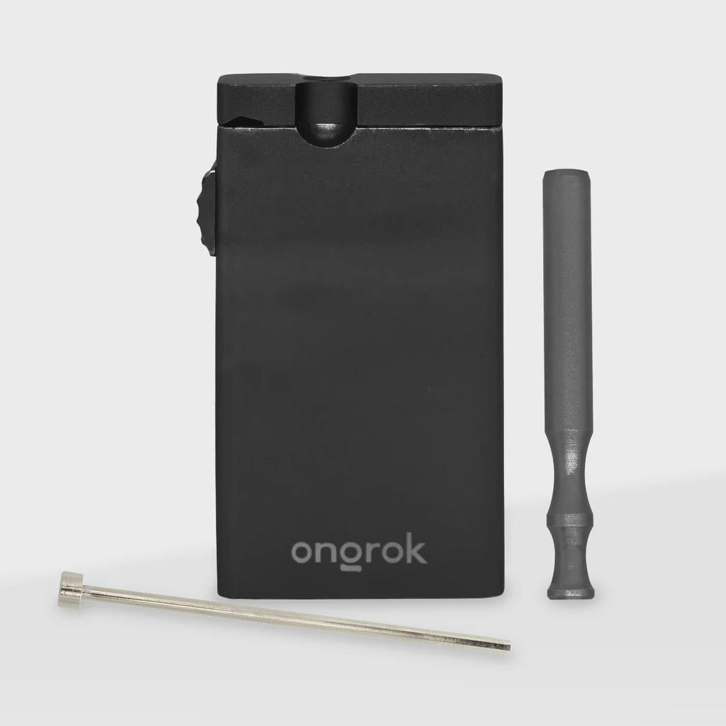 American ReLeaf ONGROK One-Hitter Aluminum Black Pipe Each