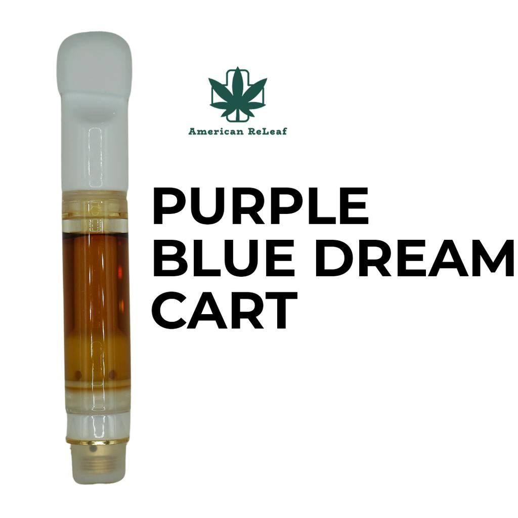 American ReLeaf Purple Blue Dream Cartridge 1g