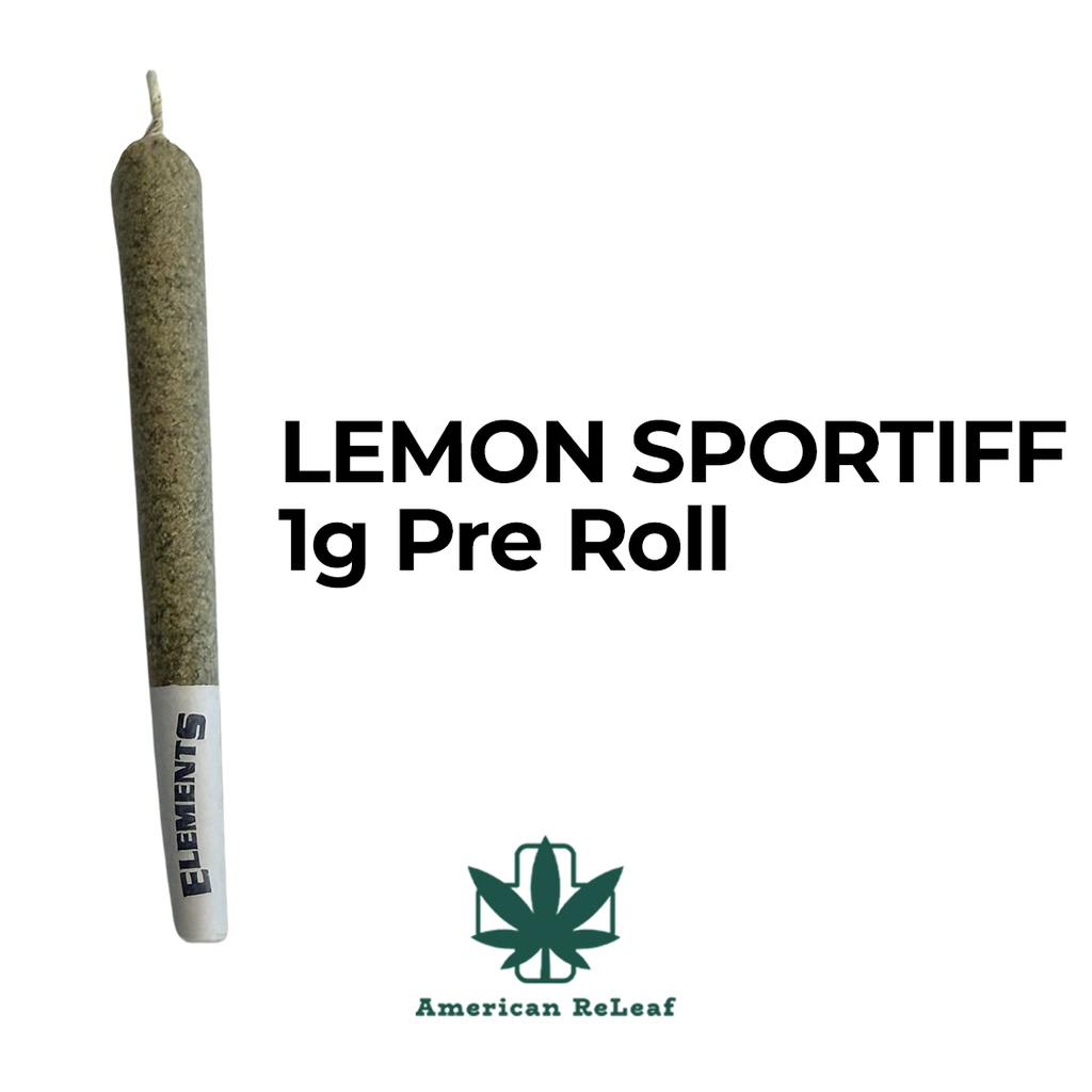 American ReLeaf Lemon Sportiff 0.5g at American ReLeaf