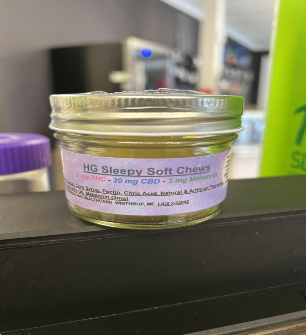 Home Grown Health Care Sleepy Soft 5mg THC Chews 28mg