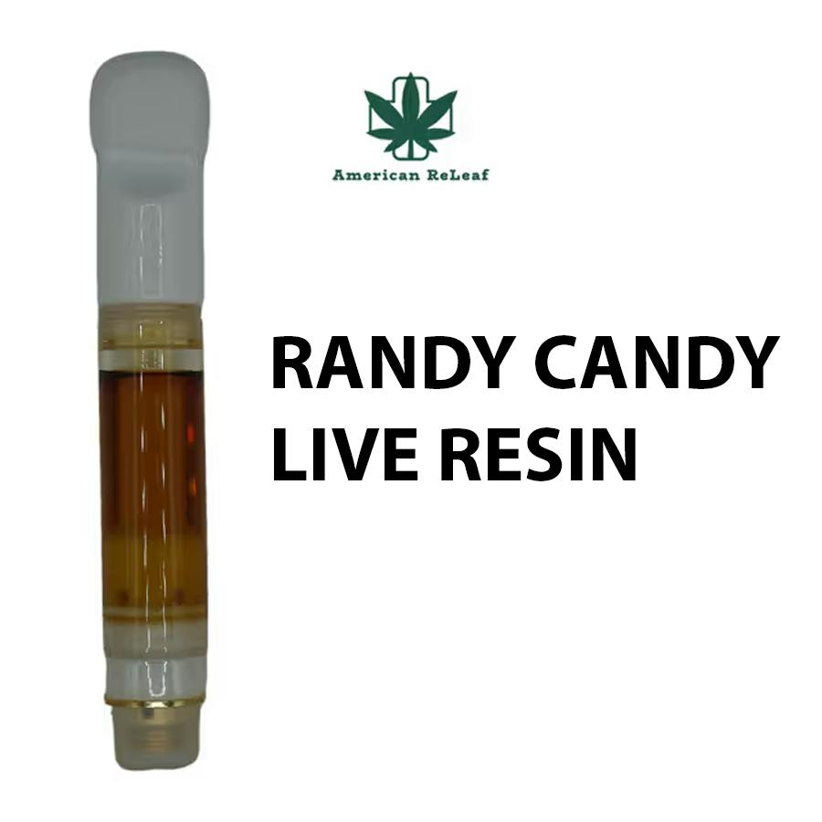 D&K Herbal Randys Candy Live Resin Cartridge 1g Sativa