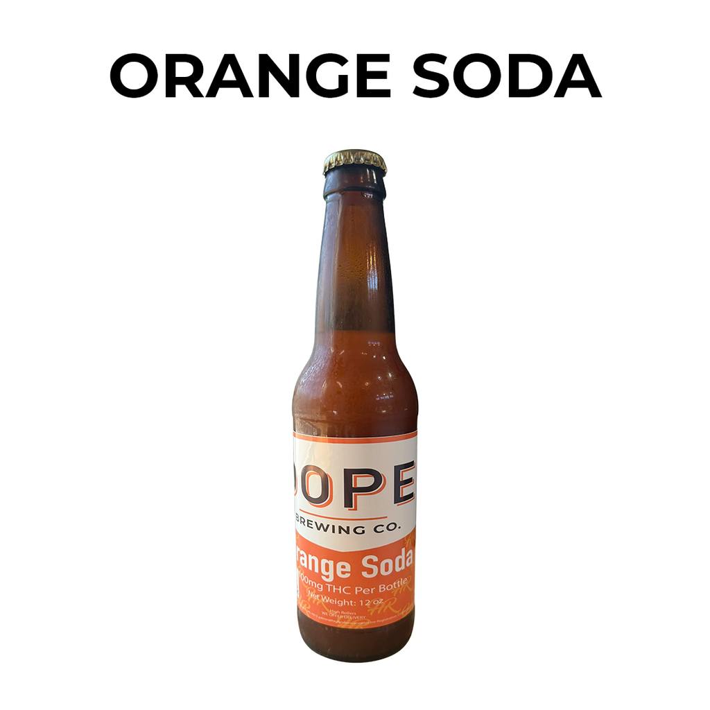 D&K Herbal Dope Brewing Orange Soda 100mg