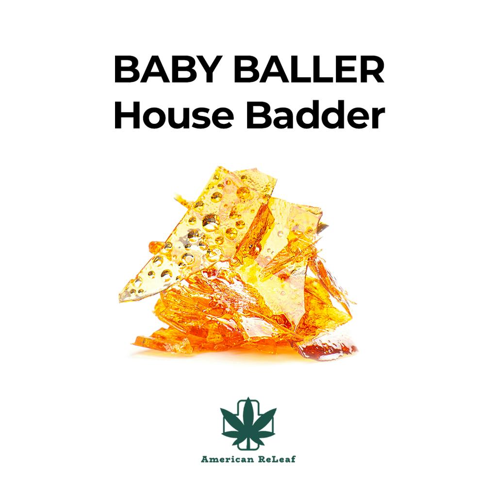American ReLeaf House Hybrid Badder 1g at American ReLeaf