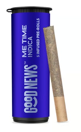 Me Time (I) .5g 5pk Infused Pre-roll I Good News
