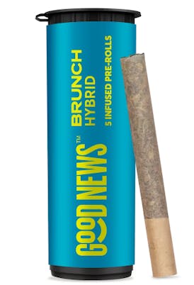 Brunch (H) .5g 5pk Infused Pre-roll I Good News