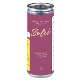 Solei - Dragonfruit Watermelon CBD Sparkling Beverage - 355ml
