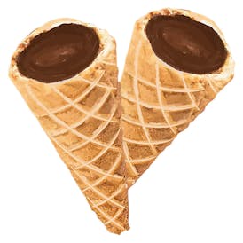 A-Ha! - Caramel Chocolate Live Rosin Waffle Cones - 2 Pack