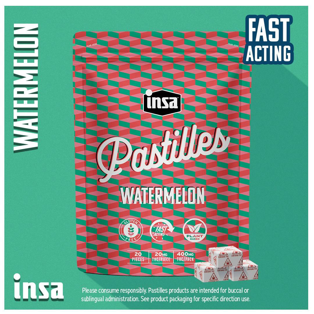 Watermelon Diamond Infused Pastilles 20ct
