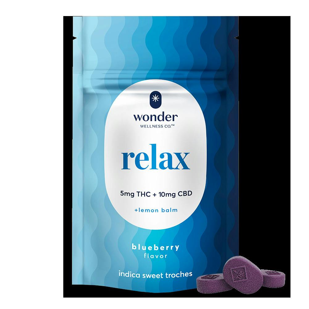 Blueberry Relax Sweet Troches 20ct
