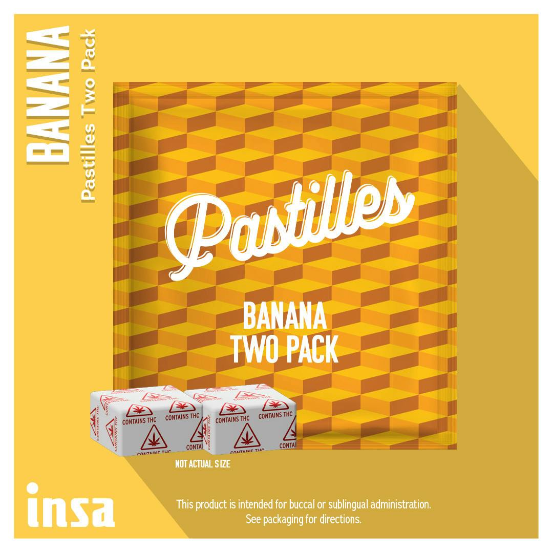 Banana Diamond Infused Pastilles 2ct
