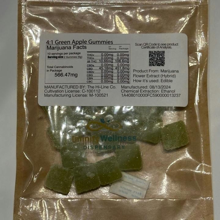 4:1 Green Apple - 4:1 (CBD:THC)