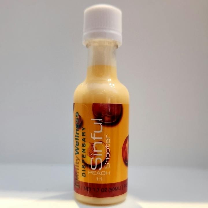 1:1 Peach Shooter - THC:CBD
