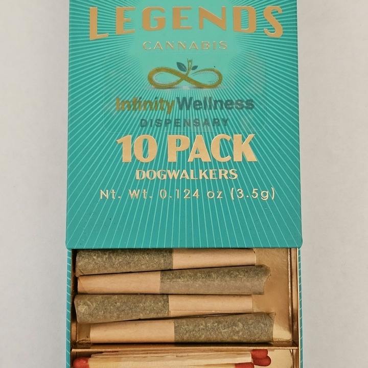 Banana Face 10/pk Dogwalkers - Preroll-3.5g cannabis product