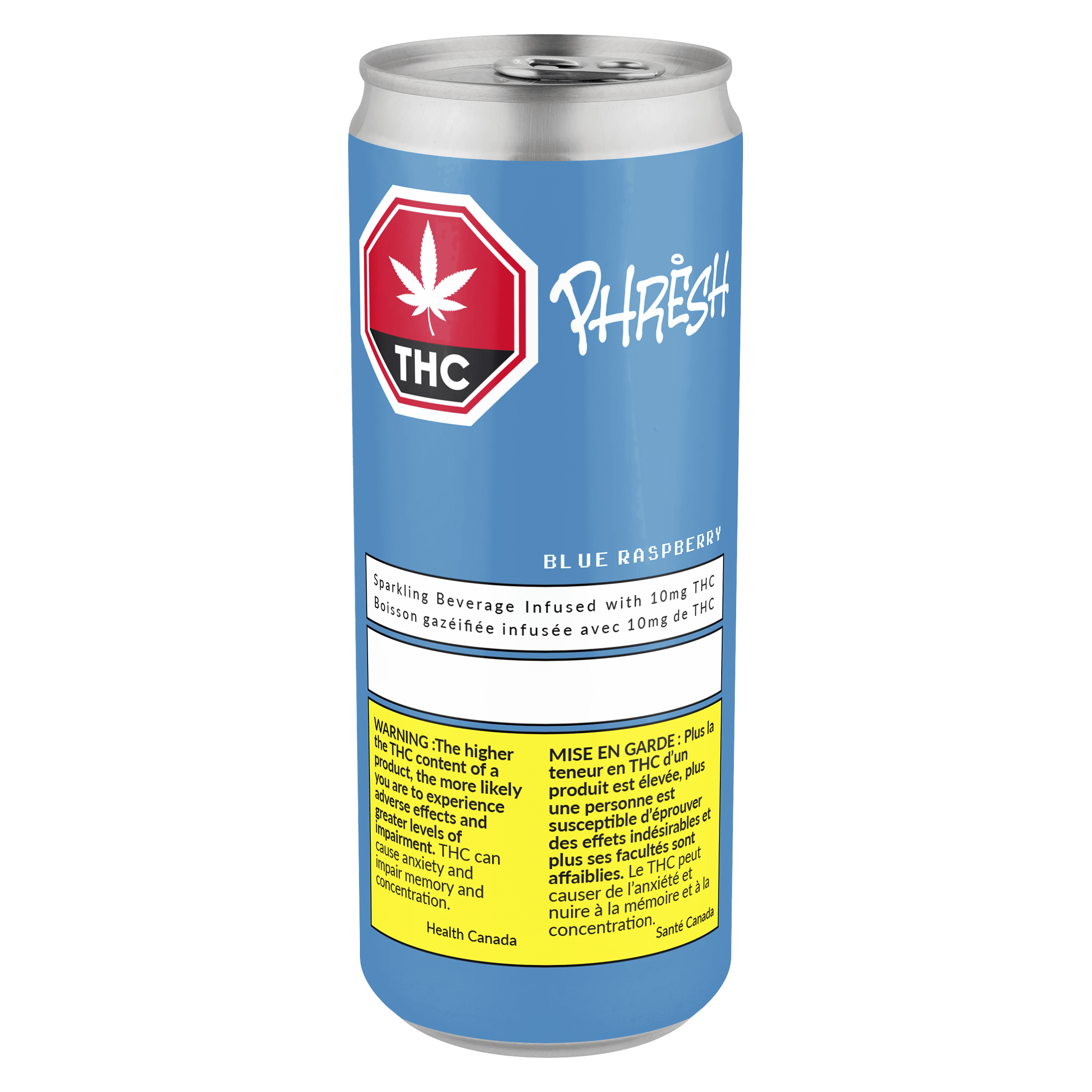 Blue Raspberry Sparkling Seltzer (355ml)