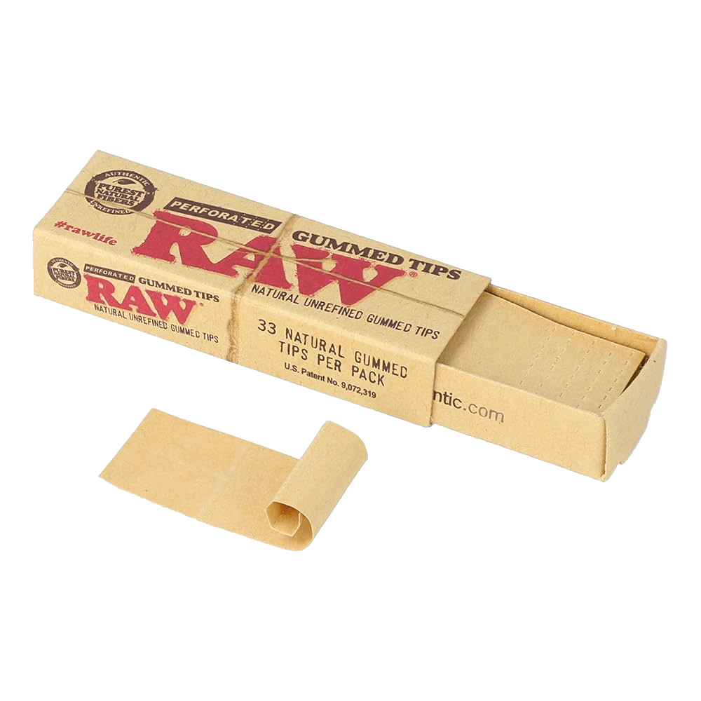 Raw Perforated Gummed Tips