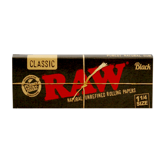 Papers - Raw Black 1.25"