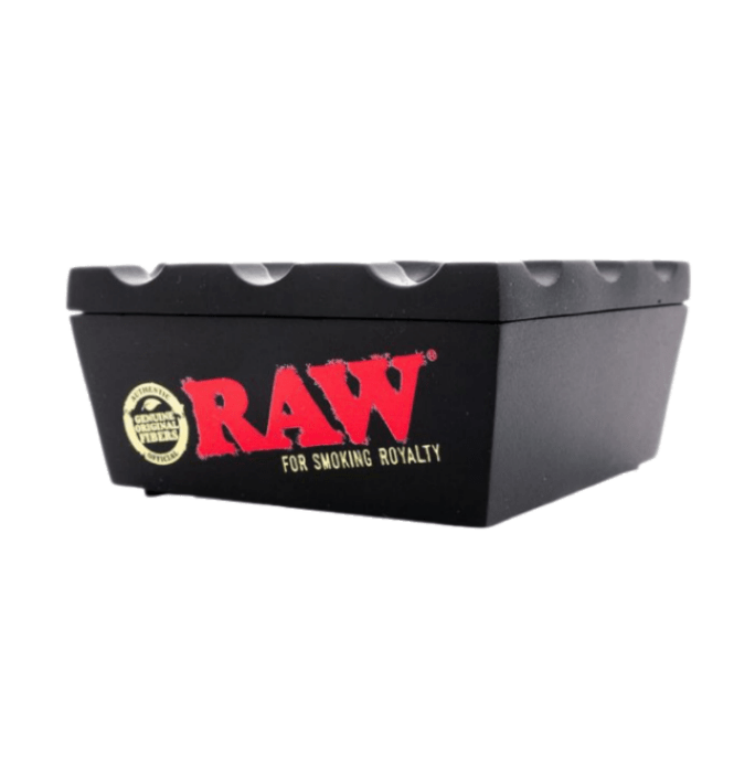 Ashtrays - VanAsh Tray Metal Black Colour 3.12" by Raw