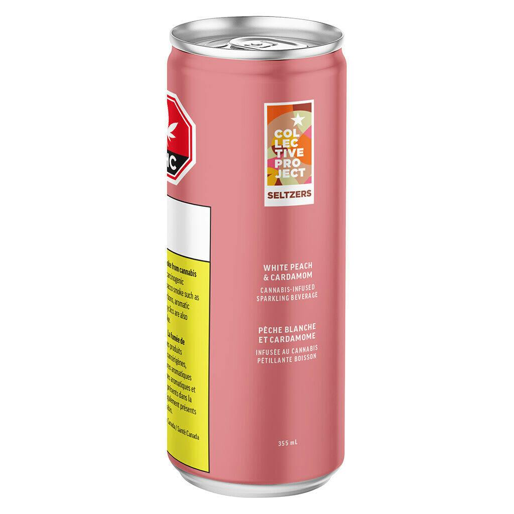 White Peach & Cardamom Sparkling Botanical Water (Collective Project) (355ml)