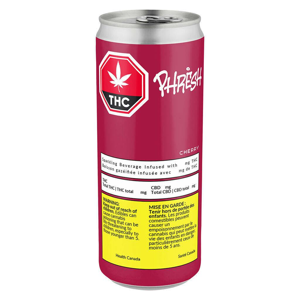 Cherry Sparkling Seltzer (355ml)